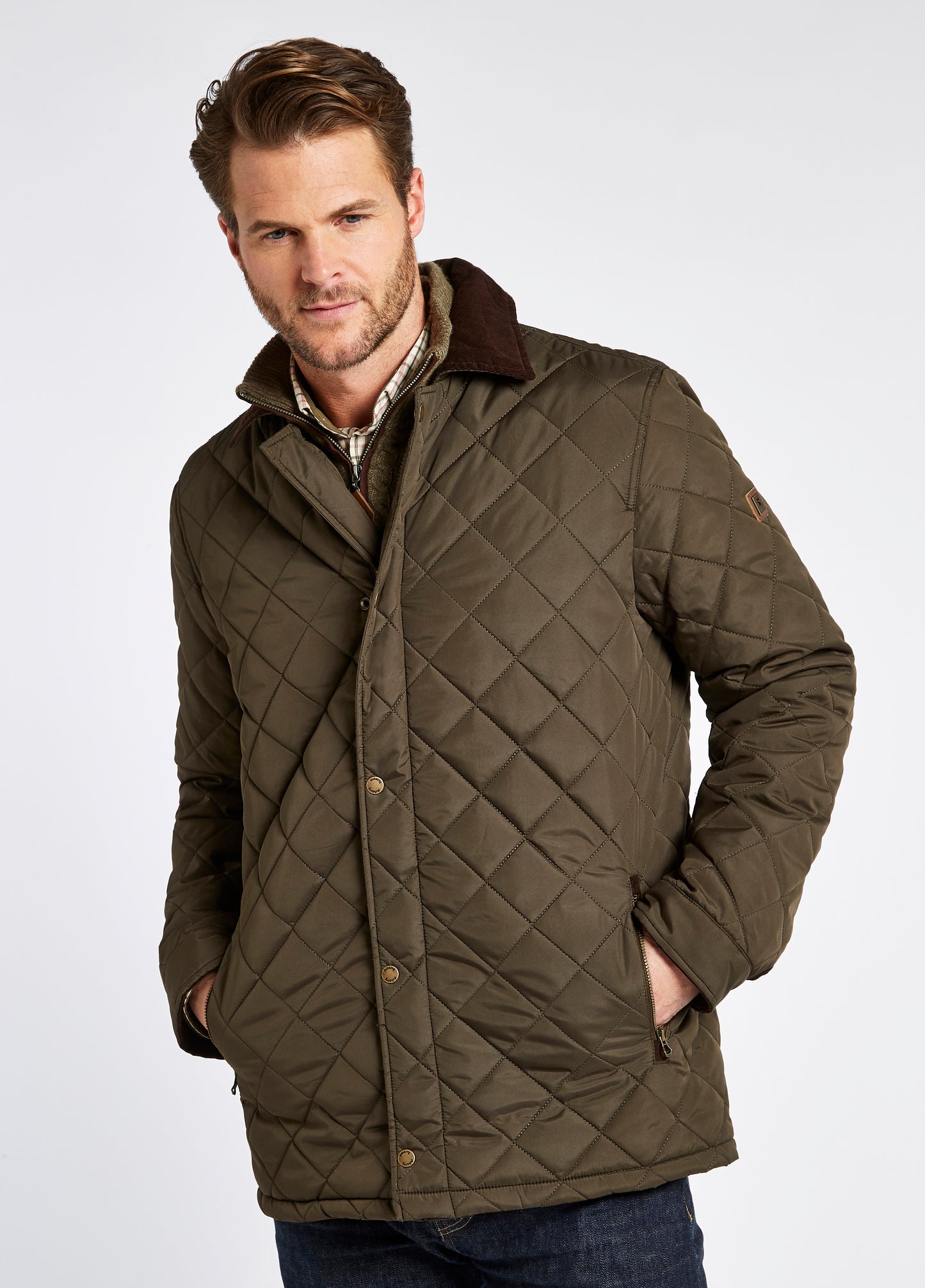 Mountusher Quilted Olive Jacket