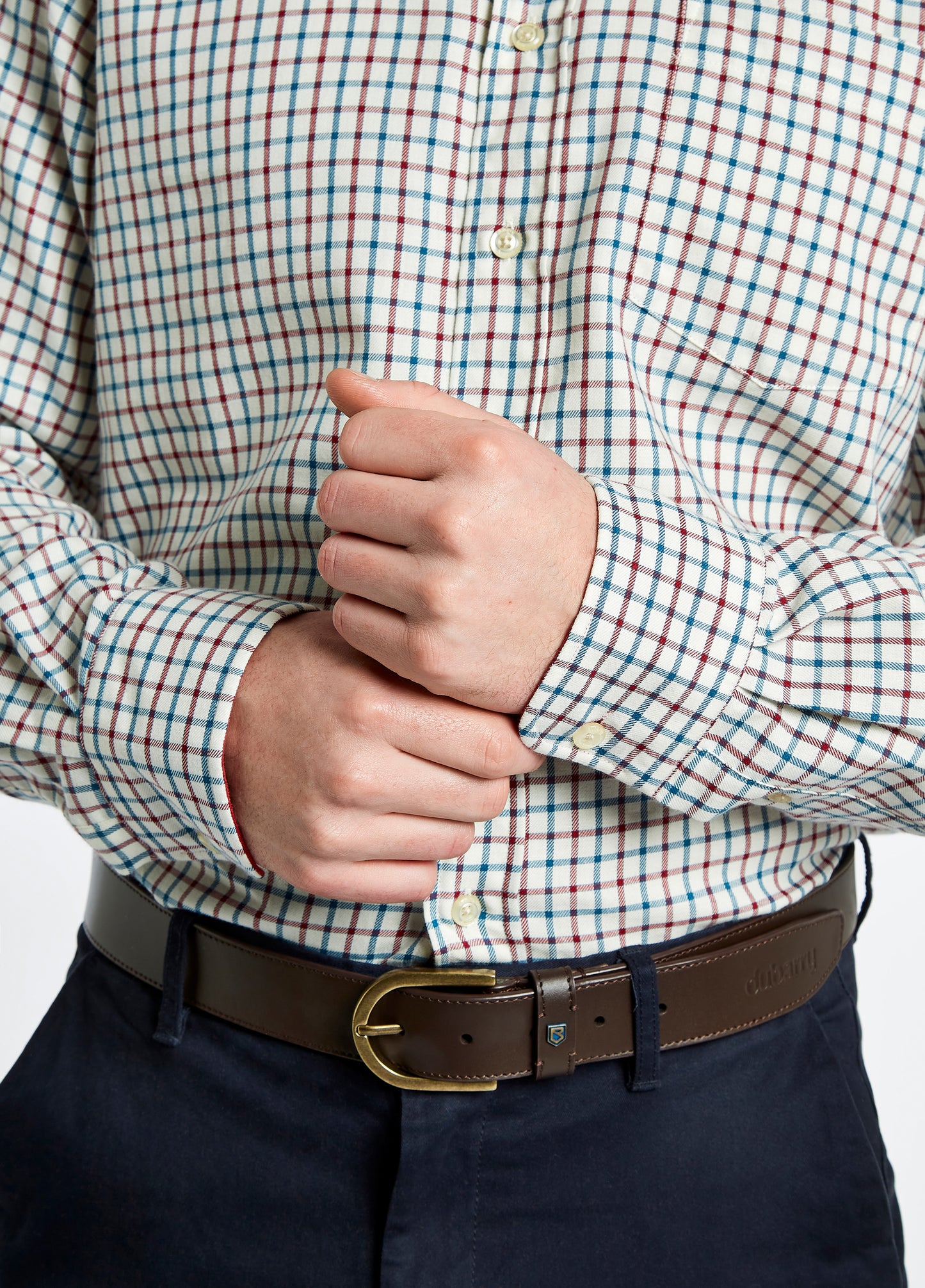 Connells Cardinal Tattersall Country Check Shirt