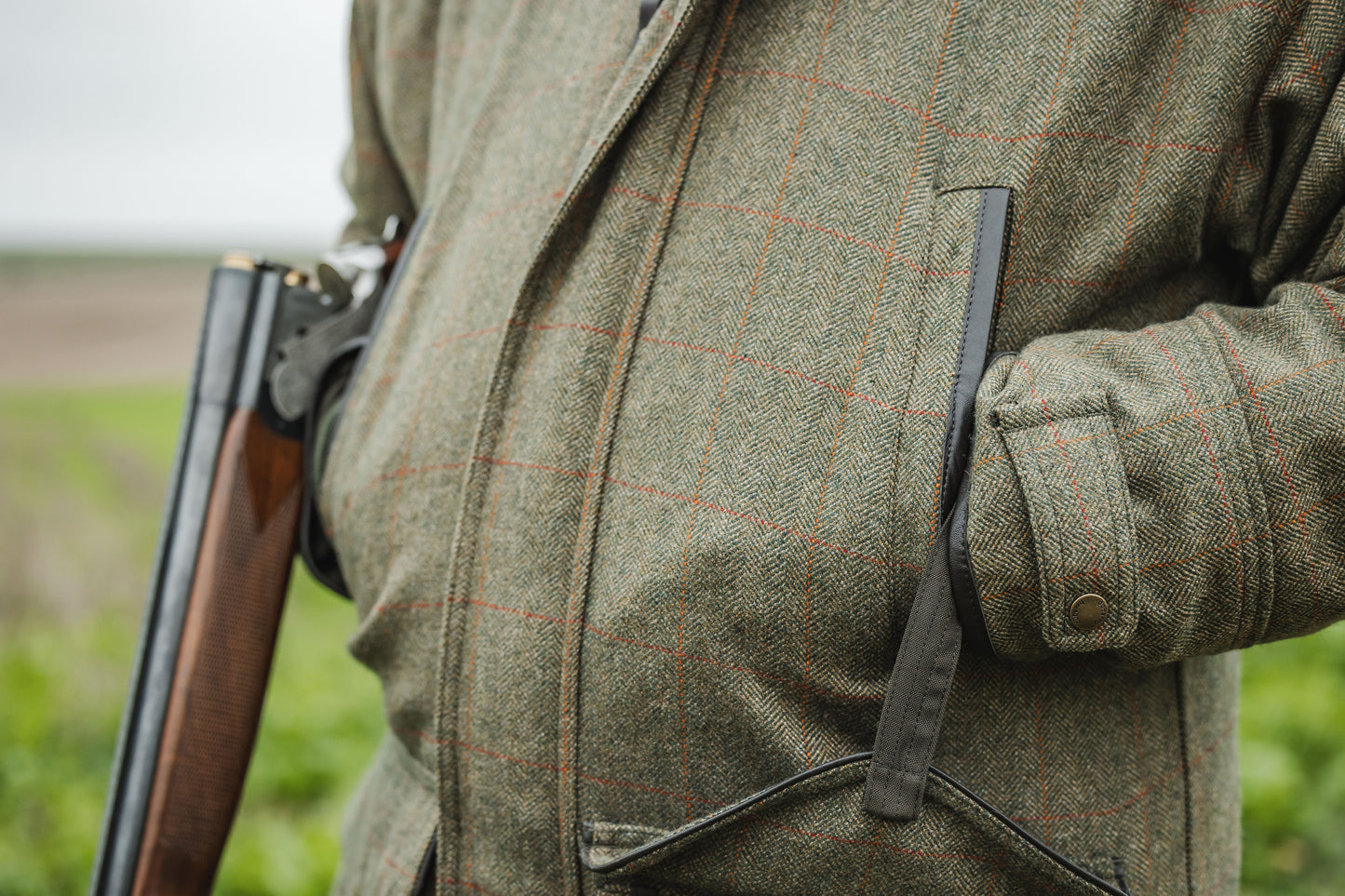 Ballinturbet Tweed Jacket - Cedar