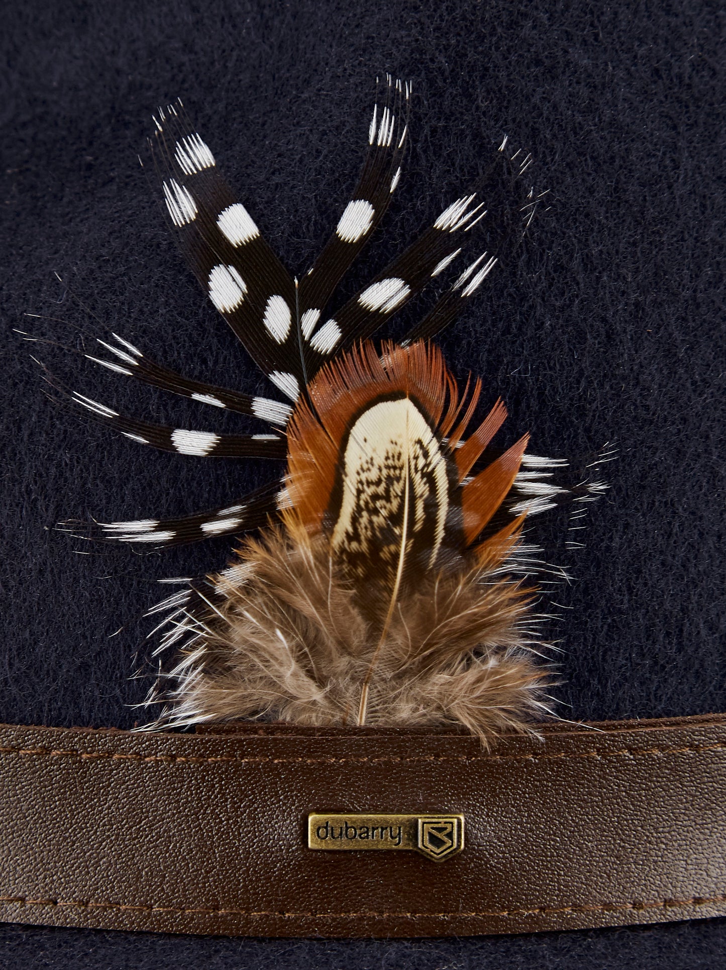 Gallagher Ladies Felt Hat - Navy