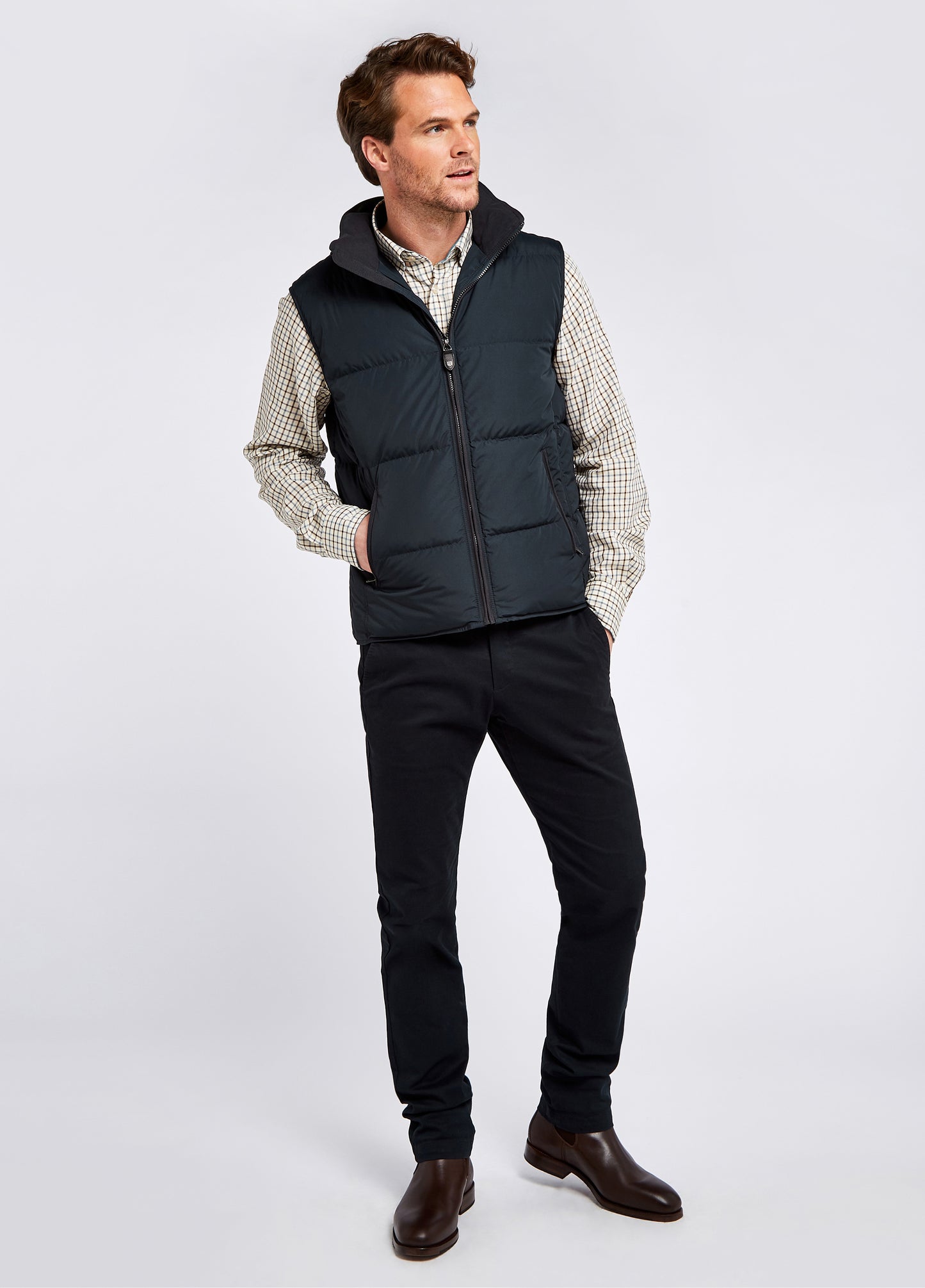 Graystown Down Navy Gilet